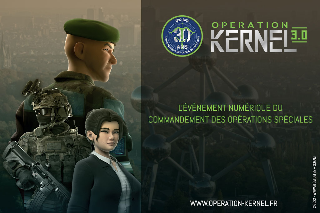 Cover du serious game Opération Kernel 3.0